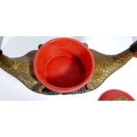 Chinees hout gesneden bruidsdoos 